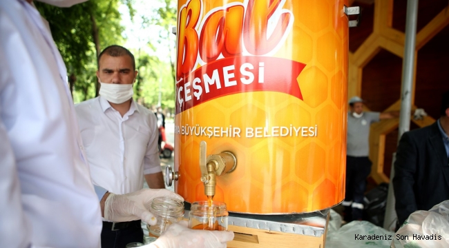 Bal ve Süt çeşmesi akmaya başladı
