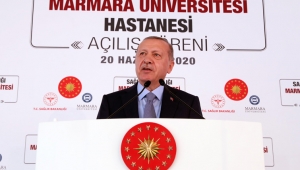Başkan Erdoğan, Marmara Üniversitesi Hastanesi açılışında açıklamalarda bulundu.