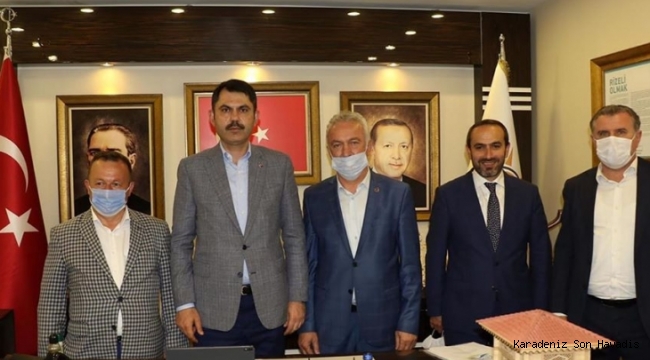 Başkan Kenan YILDIRIM, Bakan Murat KURUM'un Rize ziyaretine eşlik etti.