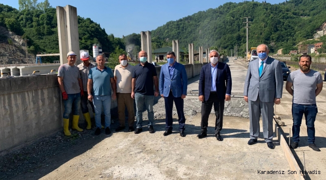 BAŞKAN ZORLUOĞLU ARAKLI’DA İNCELEMELERDE BULUNDU