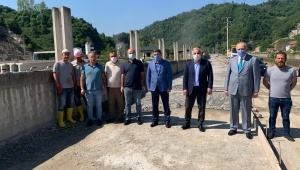 BAŞKAN ZORLUOĞLU ARAKLI’DA İNCELEMELERDE BULUNDU