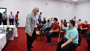 BAŞKAN ZORLUOĞLU ENGELLİLERE YÖNELİK MÜJDELERİNİ SIRALADI