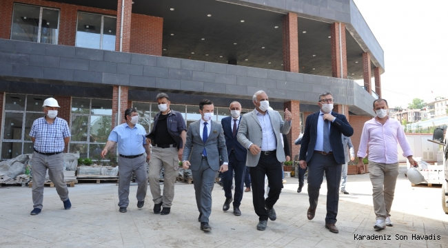 BAŞKAN ZORLUOĞLU SAHA ÇALIŞMALARINA DEVAM EDİYOR