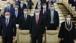 Cumhurbaşkanı Erdoğan, Anayasa Mahkemesi üyesi Bağcı’nın yemin törenine katıldı