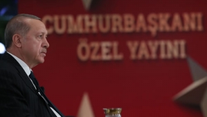 Cumhurbaşkanı Erdoğan, TRT özel yayınına katıldı