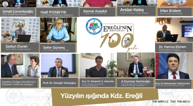 e-SEMPOZYUMLA KDZ. EREĞLİ’NİN 100 YILLIK TARİHİNE IŞIK TUTULUYOR