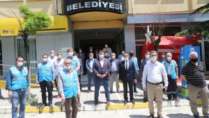 Ferizli’de hanelere maskeler ulaşmaya başladı