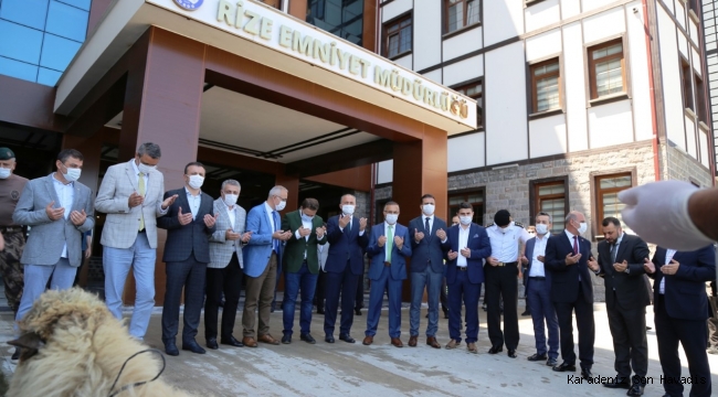 İL EMNİYET MÜDÜRLÜĞÜ YENİ BİNASI HİZMETE AÇILDI