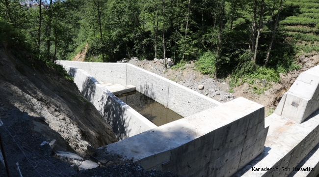 İLK “TERSİP BENDİ” PAŞAKUYU DERESİNE YAPILDI…