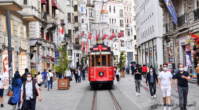 İstiklal’de Yeni Normale Dönüş Başladı