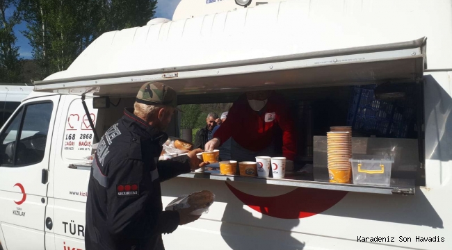 Kızılay deprem bölgesinde