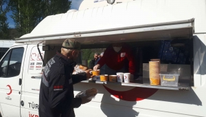 Kızılay deprem bölgesinde