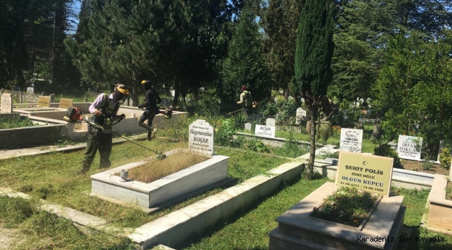 Mezarlıklara kapsamlı çalışma