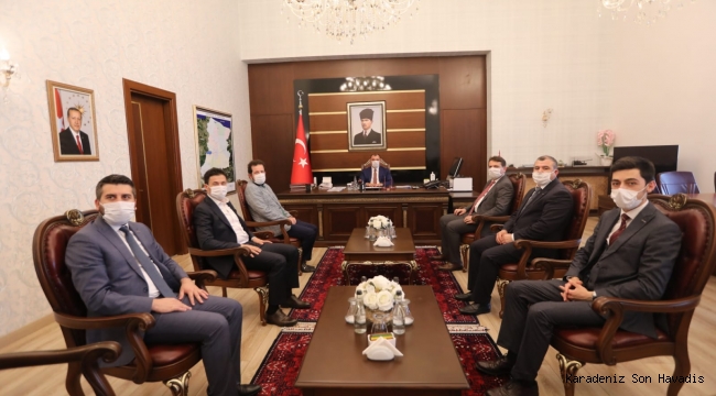 MÜSİAD’DAN VALİ KALDIRIM’A HAYIRLI OLSUN ZİYARETİ