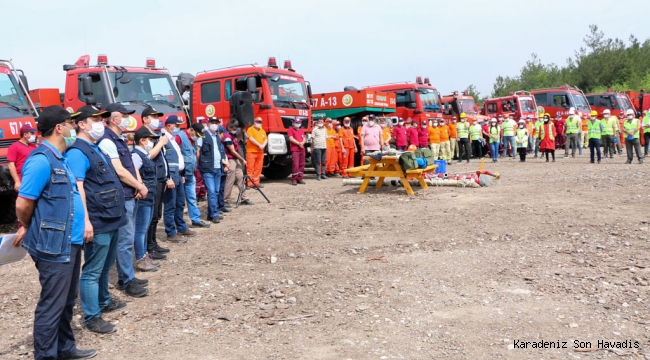 Orman Yangınlarıyla Mücadele Eğitimleri Tamamlandı…