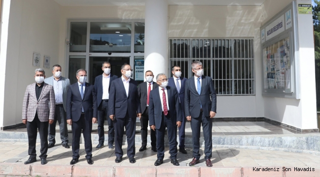 Özhaseki, Hacılar Belediye Başkanımız Özdoğan'ı ziyaret etti