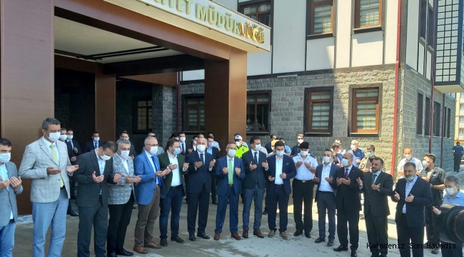 RİZE EMNİYET MÜDÜRLÜĞÜ YENİ BİNASINDA HİZMET VERMEYE BAŞLADI