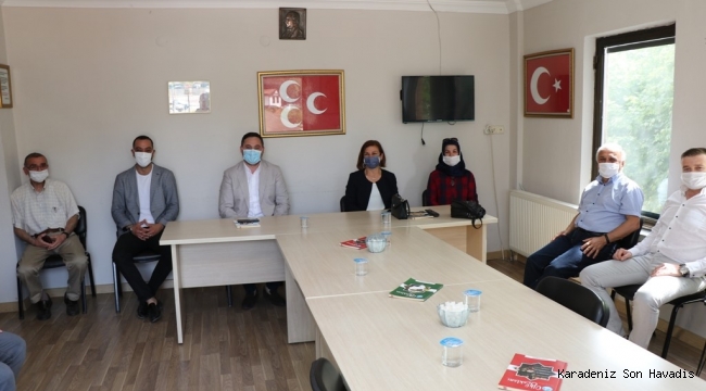 Safranbolu Belediyesi'nden İlçe Parti Teşkilatlarına ziyaret...