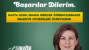 Safranbolu Belediyesi’nden YKS için ücretsiz otobüs ek seferleri