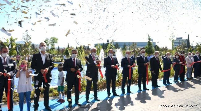 SAMSUN ‘MİLLET BAHÇESİ’NE KAVUŞTU