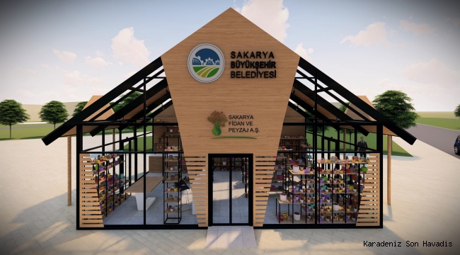 Süs bitkileri için satış ve sergi salonu geliyor