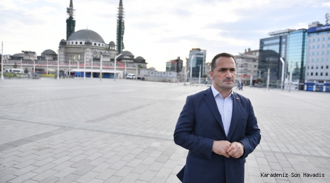 Taksim Camisi'nde Çalışmalar Yeniden Başladı