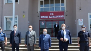 VALİ NAYİR HENDEK’E VEDA ETTİ