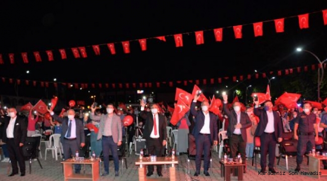 15 Temmuz Demokrasi ve Milli Birlik Günü coşkuyla kutlandı