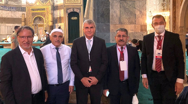 ''86 yıllık aradan sonra Ayasofya hasretimiz sona erdi''