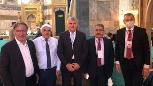 ''86 yıllık aradan sonra Ayasofya hasretimiz sona erdi''