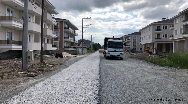 Arifiye’de Soğuk Asfalt Çalışması…