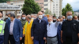 Bakan Soylu Rize'de