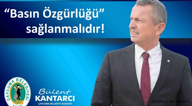 Başkan Kantarcı Gazeteciler Gününü Kutladı