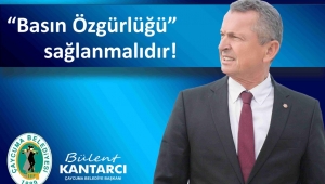 Başkan Kantarcı Gazeteciler Gününü Kutladı