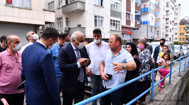 Başkan Zorluoğlu'ndan, geçmiş olsun ziyareti
