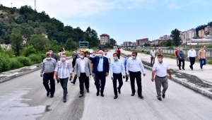 Başkan Zorluoğlu, Yavuz Grup Yolu’nda incelemelerde bulundu