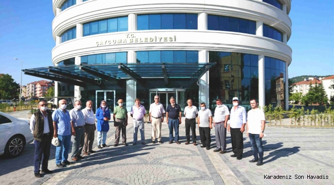 Çaycuma Ziraat Odası'ndan, Başkan Kantarcı'ya ziyaret
