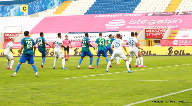 Çaykur Rizespor Dibe Demir Attı