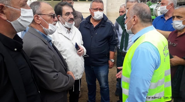 CHP Afet Bölgesini Ziyaret Etti