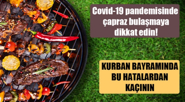 Covid-19 pandemisinde çapraz bulaşmaya dikkat edin!