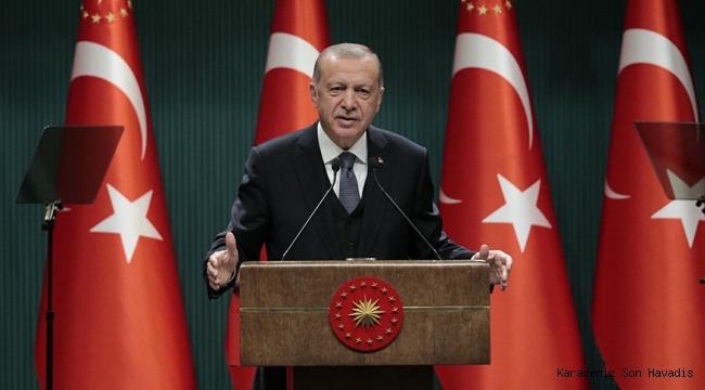 Cumhurbaşkanı Erdoğan, Kabine Toplantısı'nın ardından basın toplantısı düzenledi