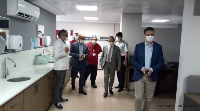 Eğitim ve Araştırma Hastanesinde Servislerin Yenilenmesi Devam Ediyor