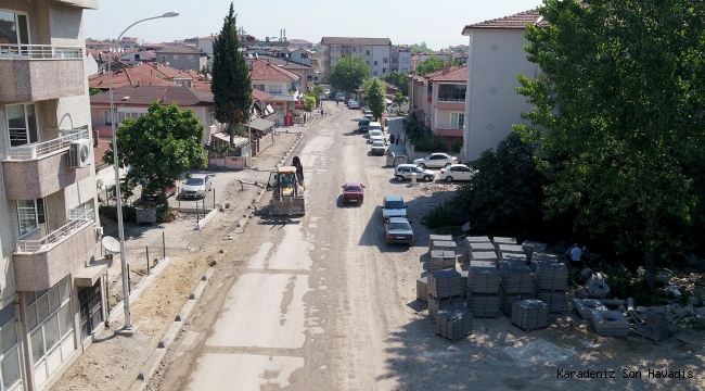 Hacıoğlu Mahallesi’nde altyapı tamam sıra üstyapıda