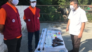 KDZ. EREĞLİ'DE, KURBAN YAKALAMA TİMİ GÖREVDE