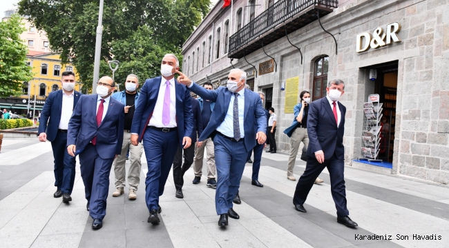 KÜLTÜR VE TURİZM BAKANI ERSOY’DAN BÜYÜKŞEHİR’E ZİYARET