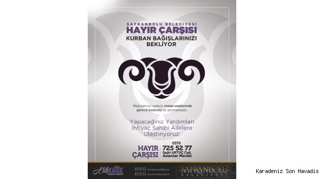 Kurban Etleriniz Hayır Çarşısı Aracılığıyla İhtiyaç Sahiplerine Ulaşsın