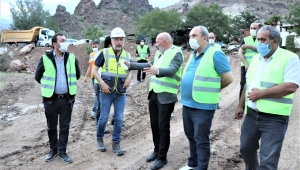 Milletvekili Balta, Yusufeli Viyadük inşaatını inceledi