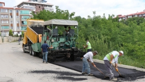 Safranbolu’da Asfalt Çalışmaları Devam Ediyor