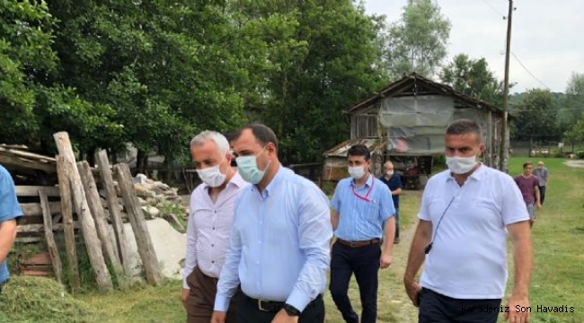 YARALILARA GEÇMİŞ OLSUN ZİYARETİ