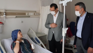 Yavuz, havai fişek fabrikasındaki patlamada yaralananları ziyaret etti